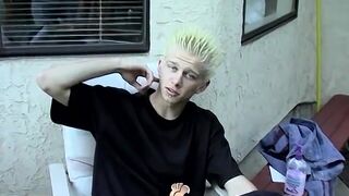 Ass buddies have dirty feet worshiping session in kitchen