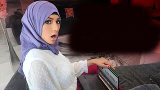 Virgin Arab teen step sister tries to fit in the American culture