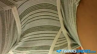 Undie twinks Jeremiah Johnson & Shane Allen tease & fuck