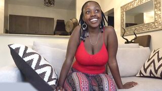 Big boobs buxom African amateur puts out on a fake casting call