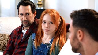 18 yo teen stepdaughter double penetration by a social worker & step daddy