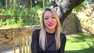 Ashley, the sexy girl from Cassis, sucks like a boss!