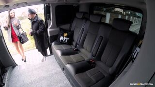 Ravaged In Traffic: Cabbie George Uhl fucks brunette Russian Nataly