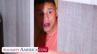 Hot mommy Madison Lust sexually pleases herself on a huge cock
