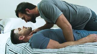 Wild gay ass fucking in a dangerous town -  Beau Butler & Mason Lear