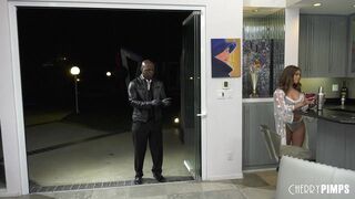 black dick For Fiesty Big Boob Housewife Jesse Pony When She Offers Her Muff Up