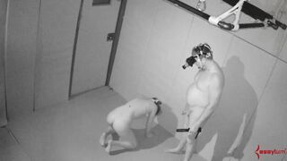 Kinky tied up sexy girl gets toyed