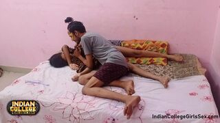 Amateur Indian skinny teen get an anal creampie after a hard desi muff fucking sex