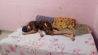 Pretty Indian Girlfriend deepthroats black dick, sloppy blowjob & face fuck