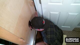 Naughty booty pirate found perfect glory hole schlong