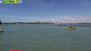 lesbos venture naked into paradisiacal places in Brazil