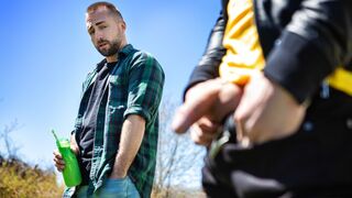 Gay stepbros fucking in the motorhome - Malik Delgaty & Jeremy London