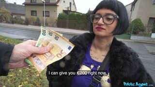 Frech tattooed chick takes on my fatty meat! - Candy Scott