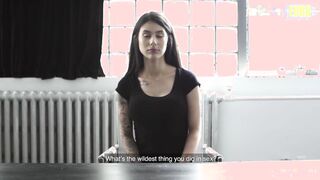 CASTING FRANCAIS - Yasmine Diaz Canadian Teen Hard Screwed - AMATEUREURO