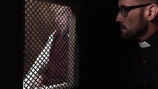 Yesstep father - Jesse Stone Sucks step father Myles Meat In The Confession Room