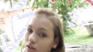 Interracial fuck teen sucks ebony cock