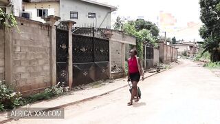 Black woman leaves hte job interview for sex