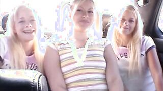 Milton twins finger sexy blonde cunt