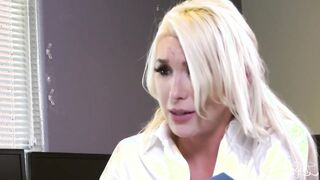 TS ANGELS Shemale secretary loves dominating