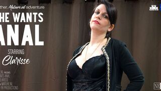 Wife Clarisse wants it up the butt & then some...