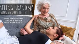 Hit firmly breasted beautiful babe fucking with a very naughty gilf