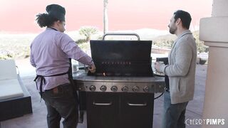 Big Boobs Blonde COUGAR Sexy Girl Cucked Her Hubby & Gets Ravaged Doggystyle