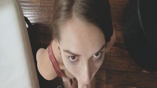 Natalie Porkman faced screwed by her pervy steprbothers dick