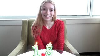 Holy shit this babe is so adorable & she just turned 18.