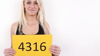 CZECH CASTING - First Porn Casting Lustful Tereza (4316)
