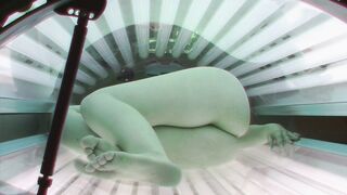 Hidden Camera in Public Tanning Bed