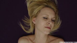 Blonde Czech Chick Plays with Cunt