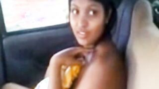 I Took My Indian stepsister Home From School With Parent's Car