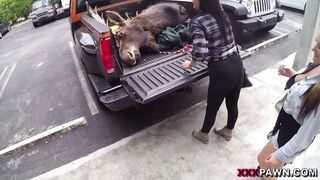 Lesbo Girls Pawn Their Asses! - XXX Pawn