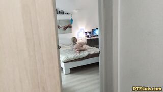 My GF gave me a massage & good twat to fuck