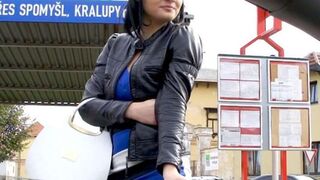 Cute teen fuck a stranger's prick