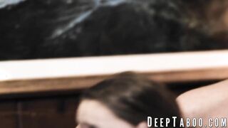 Good hottie Laney Grey enjoys 3some with the bad neighbors