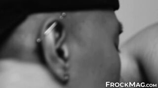 Erotic assfucking & meat sucking by muscular buddies Devin Franco & Caged J