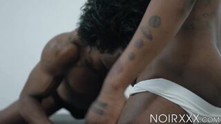 Im not a god but why does curly Jordan Jameson worships my big dick