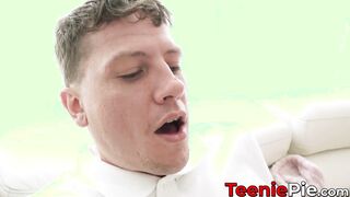 Inked neighbor Lucky Anne sneaks in just to get rammed by babe Peter Green