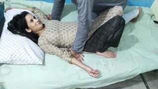 Stunning Preggo Indian Wifey Gets Fucking In Night Sex