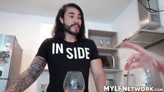 Satisfying Sebastian Bolanos ravaged deep in a doggystyle position by Mario Leon