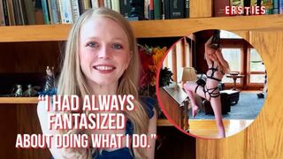 Ersties - Sexy Blonde Beautiful Babe Alice D Loves The Feel of Rope Against Her Skin