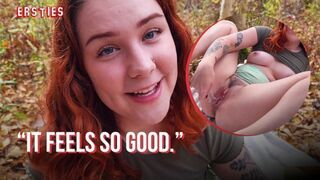 Ersties - Charming American Babe Autumn Finds A Quiet Place To Masturbate Outdoors