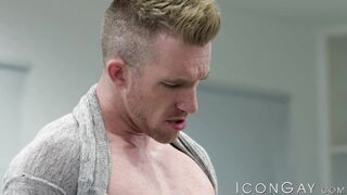 Nick Fitt loves getting his butt rammed by Aaron Bloncos meat