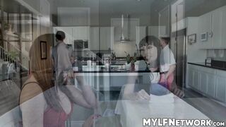 Nickey Huntsman & April Storm got a much needed massage to relax