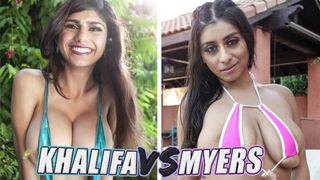 Mia Khalifa vs Violet Myers: Epic Showdown!