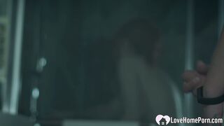 Spying on my step mom before fucking her