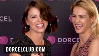 DORCEL INTERVIEW - Adriana Chechik & Cherry Kiss