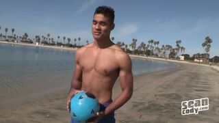 Solo Pleasure: Mario's Huge Dick Stroke