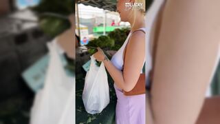 Chloe Surreal Brings Her Fat Melons To Harvest Every Drop